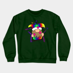 Jester Gnome Crewneck Sweatshirt